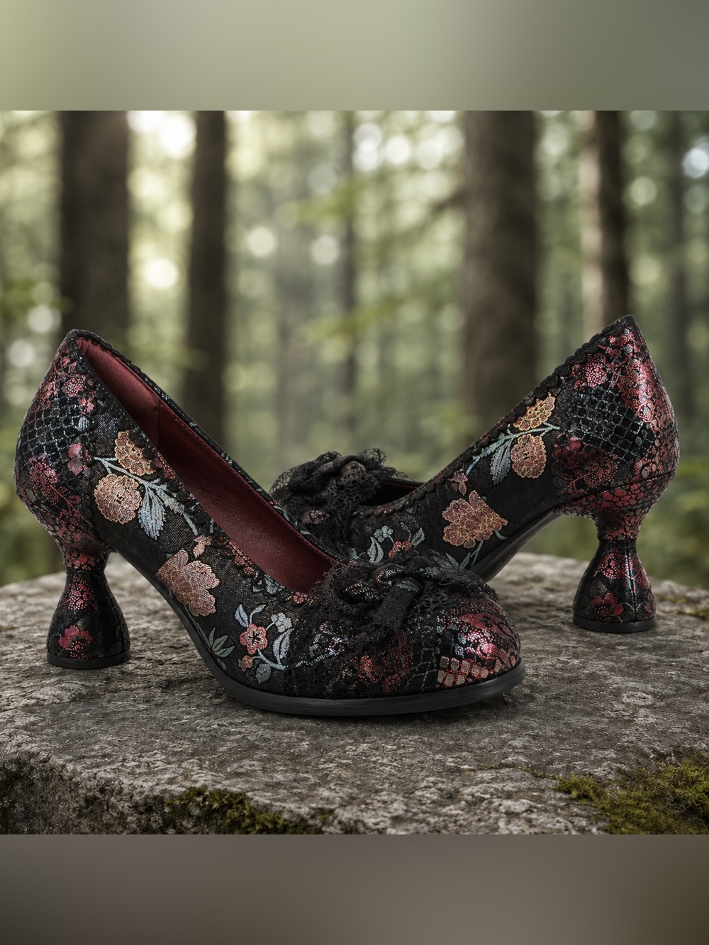 L'Artiste Spring Step Alohi Lace Pumps Heels NWOB New 35 37 38 39 42